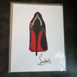 Louboutin Pigalle Printed Artwork